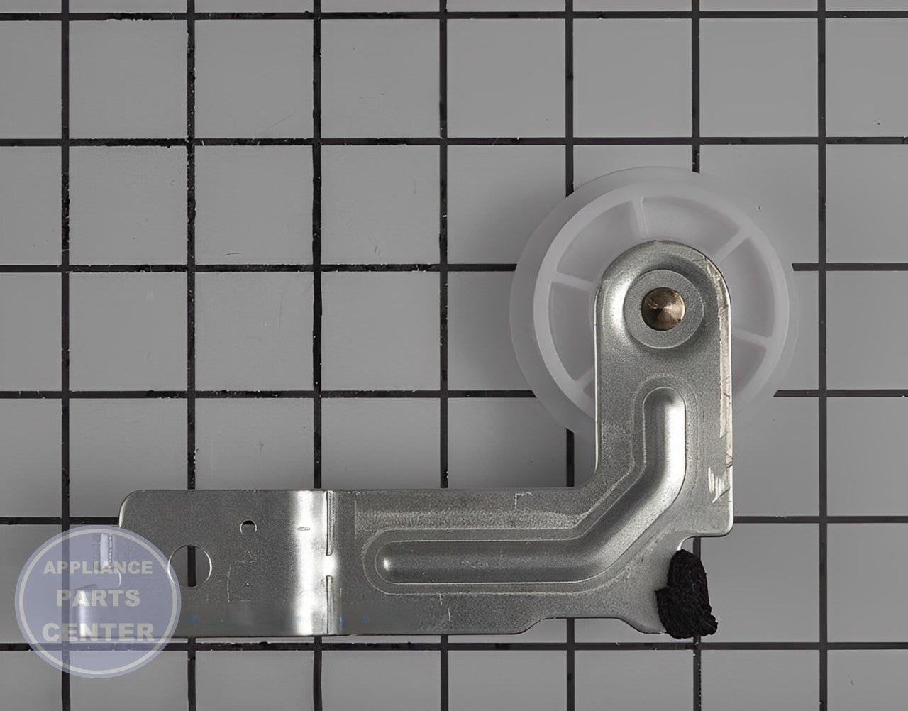 SAMSUNG DRYER IDLER PULLEY DC93-00634A - Detailed view of high-quality construction