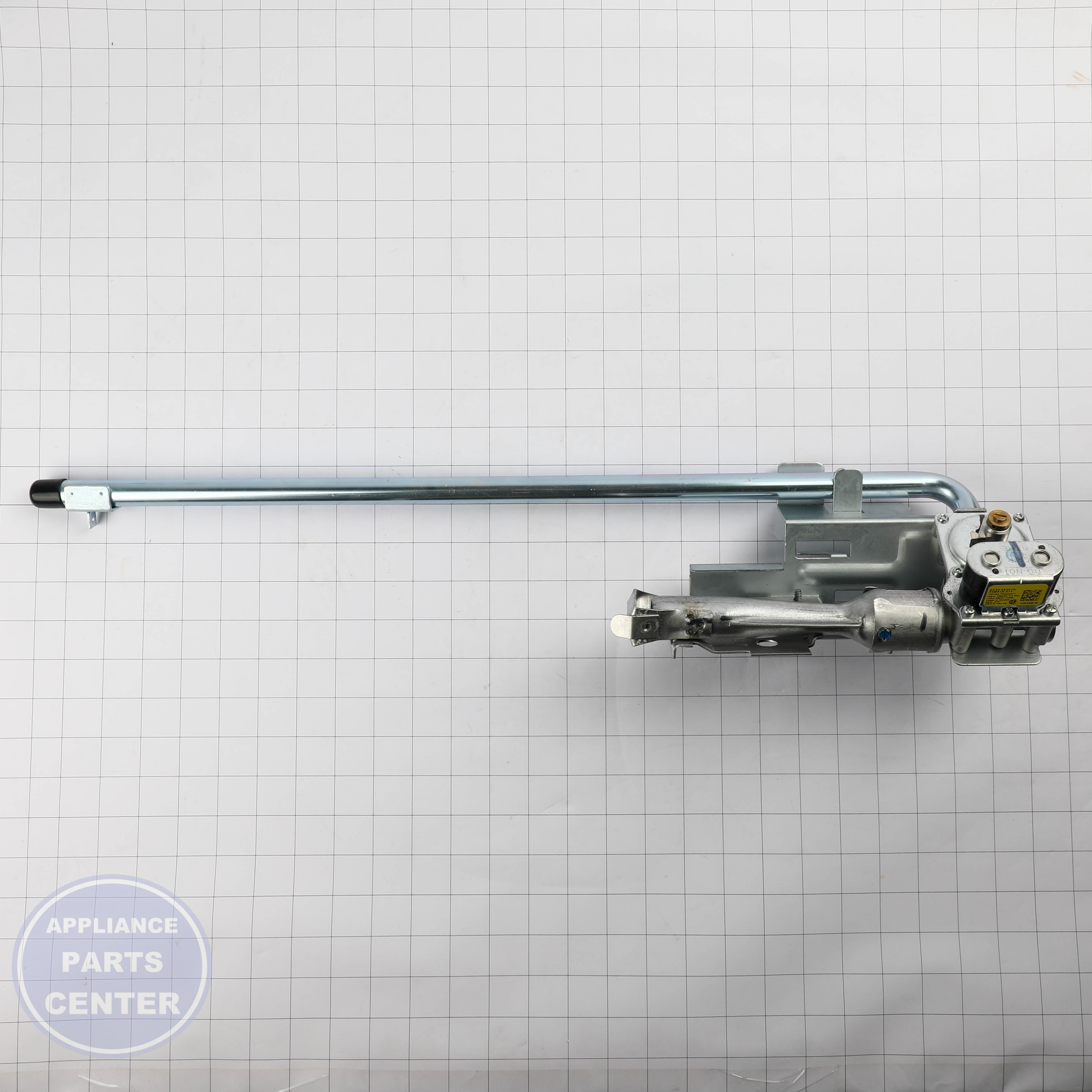 SAM ASSY BURNER-MODULE;GAS DRYER,LNG MODEL,V - Installation in SAM gas dryer showing key mounting points