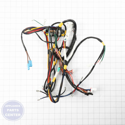ASSY WIRE HARNESS-MAIN;DRYER-L,DVE50R530 DC93-00823B - Side view with high-quality wire connectors