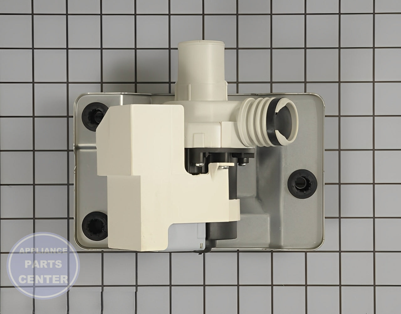 SAMSUNG WASHER WATER DRAIN PUMP ASSEMBLY DC96-01414A - Main view showing efficient water drainage for Samsung SMG models