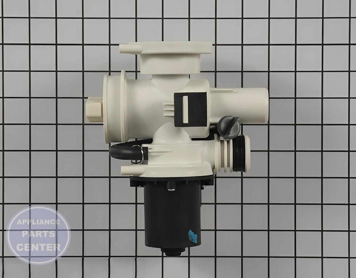 SAMSUNG WASHER WATER DRAIN PUMP DC96-01585D - Main view showing efficient drainage for Samsung models