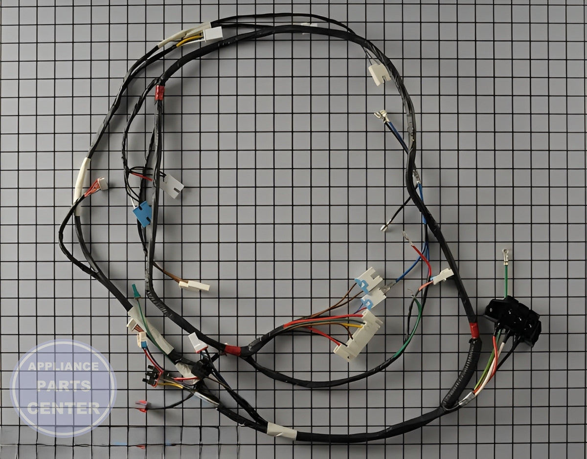 Samsung Wire Harness DC96-01595D - Main view showing Receptacle & Wire Connector for Samsung Dryer models