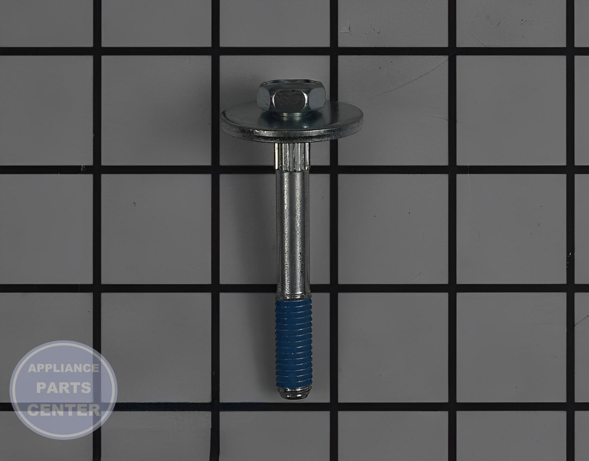 SAMSUNG WASHER BOLT ASSEMBLY DC97-02412A - Main view showing secure fastening for Samsung Model X and Model Y