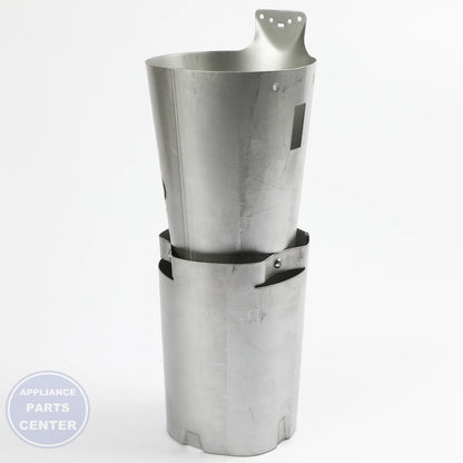 SAM ASSY DUCT CONE;27' DRYER DC97-07602C - Installation in DV457GVGSGR/AA showing key mounting points