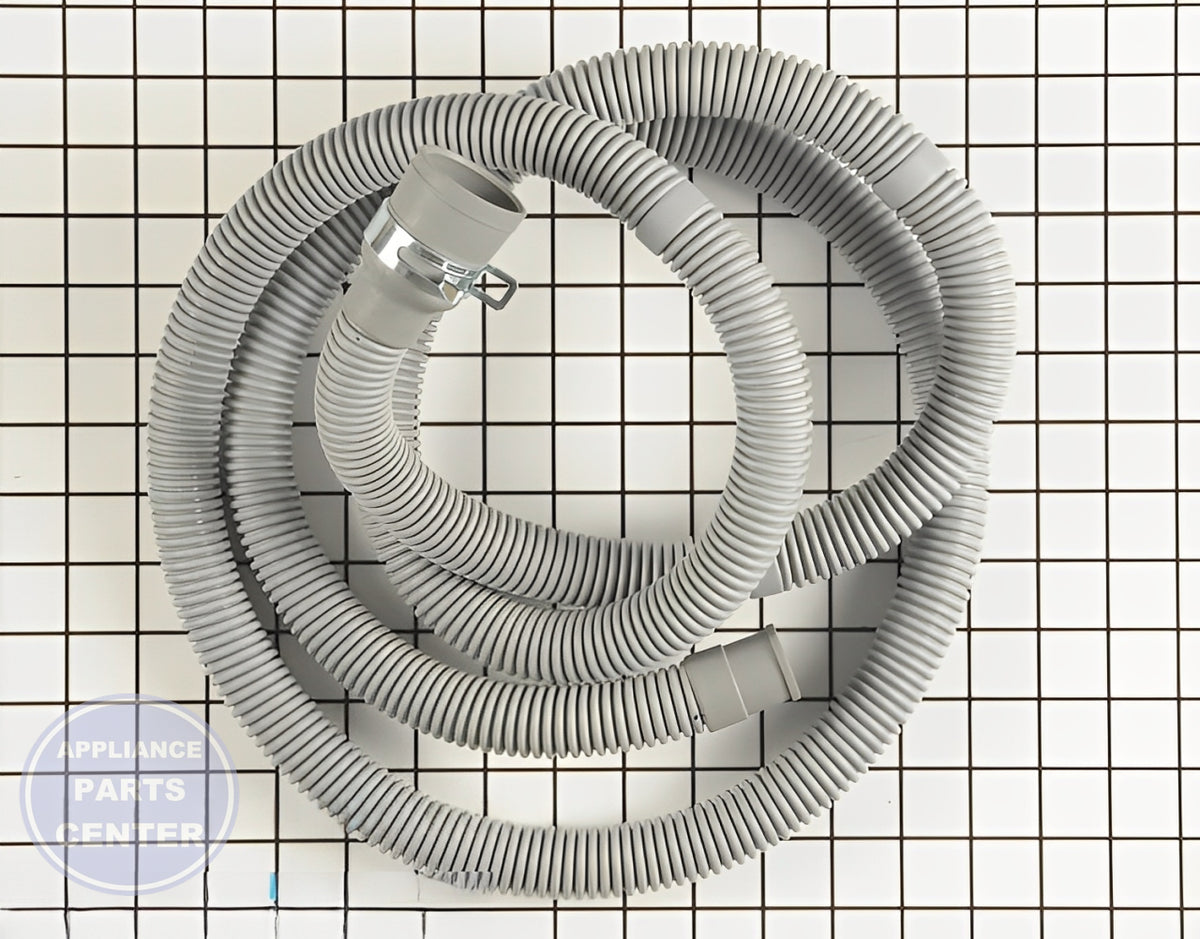 Samsung Washer Water Drain Hose DC97-12534D - Main view showing durable material for Samsung models