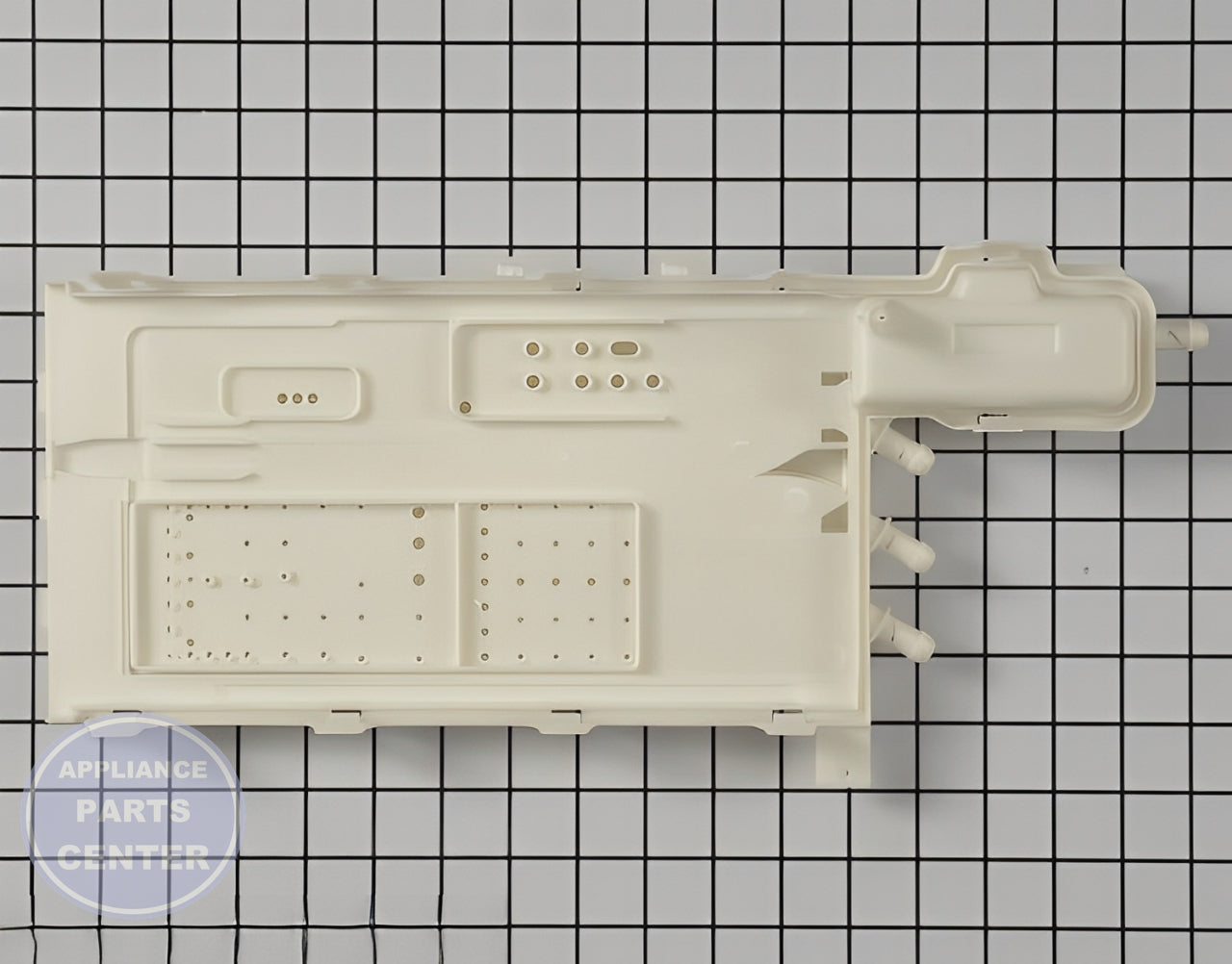 Samsung Dispenser Housing DC97-14493B - Main view showing precise detergent dispensing for Samsung XYZ123