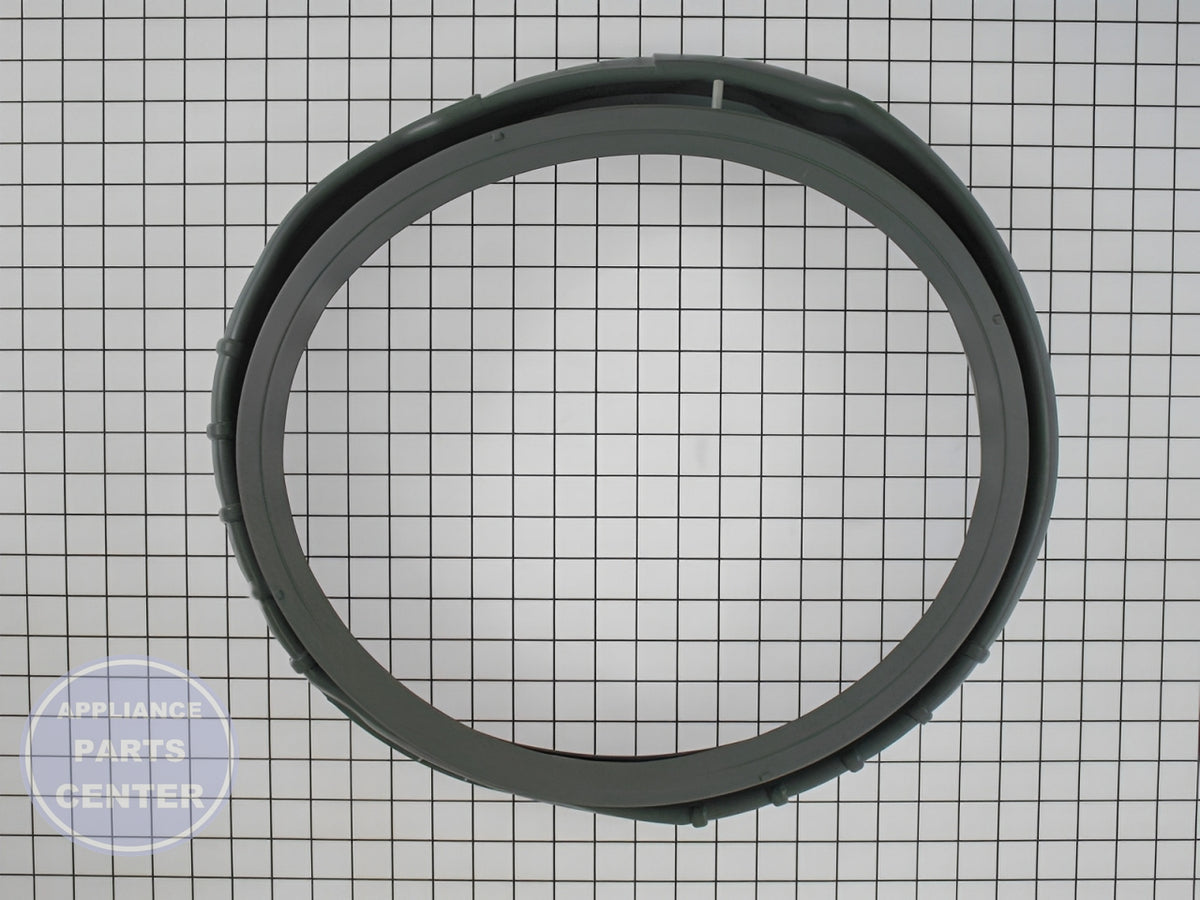 SAMSUNG WASHER DOOR BOOT DIAPHRAGM GASKET ASSEMBLY DC97-14932F - Detailed view of durable construction