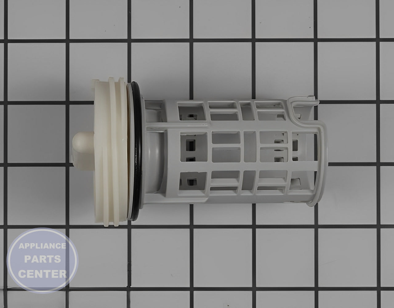 SAMSUNG WASHER DRAIN PUMP FILTER ASSEMBLY DC97-14976A - Main view showing efficient water drainage for SMG Washing Machines