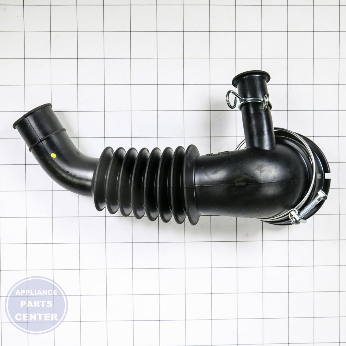 SAM ASSY HOSE DRAIN DC97-15298A - Installation in SAM model showcasing key mounting points