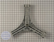 SAMSUNG WASHER DRUM FLANGE SHAFT ASSEMBLY DC97-15491A - Main view showing drum support for SAMSUNG models