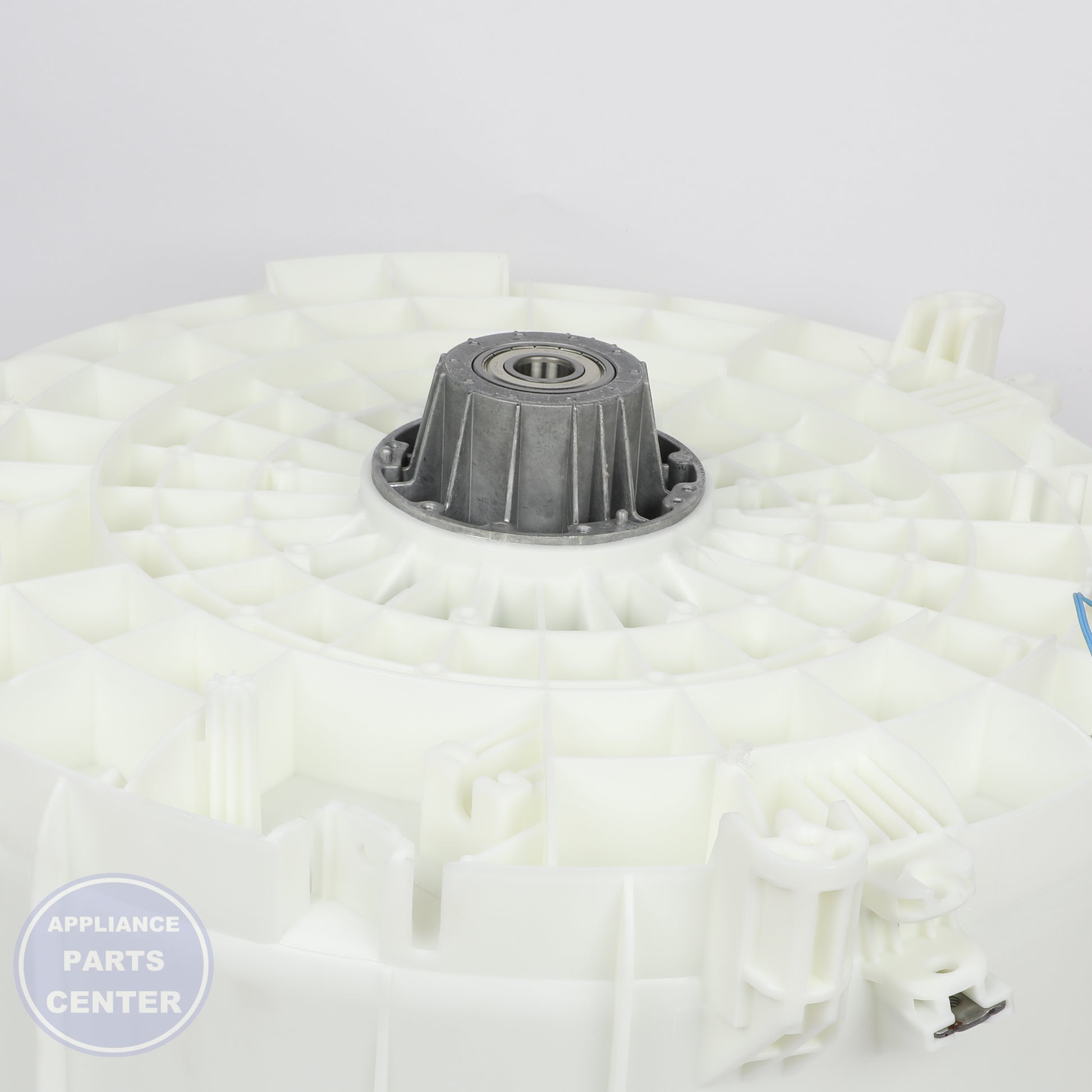 ASSY S.TUB BACK;SQUALL(SEM),WF331ANW/XAA DC97-16823A - Side view with specific measurements