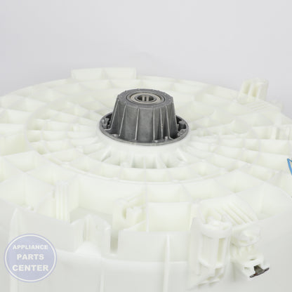 ASSY S.TUB BACK;SQUALL(SEM),WF331ANW/XAA DC97-16823A - Side view with specific measurements