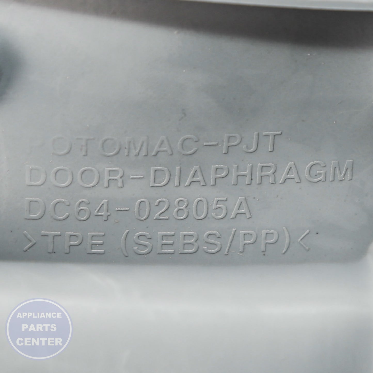 SAM ASSY DIAPHRAGM DC97-17041B - Installation in WF393BTPAWR/A1 showing mounting points
