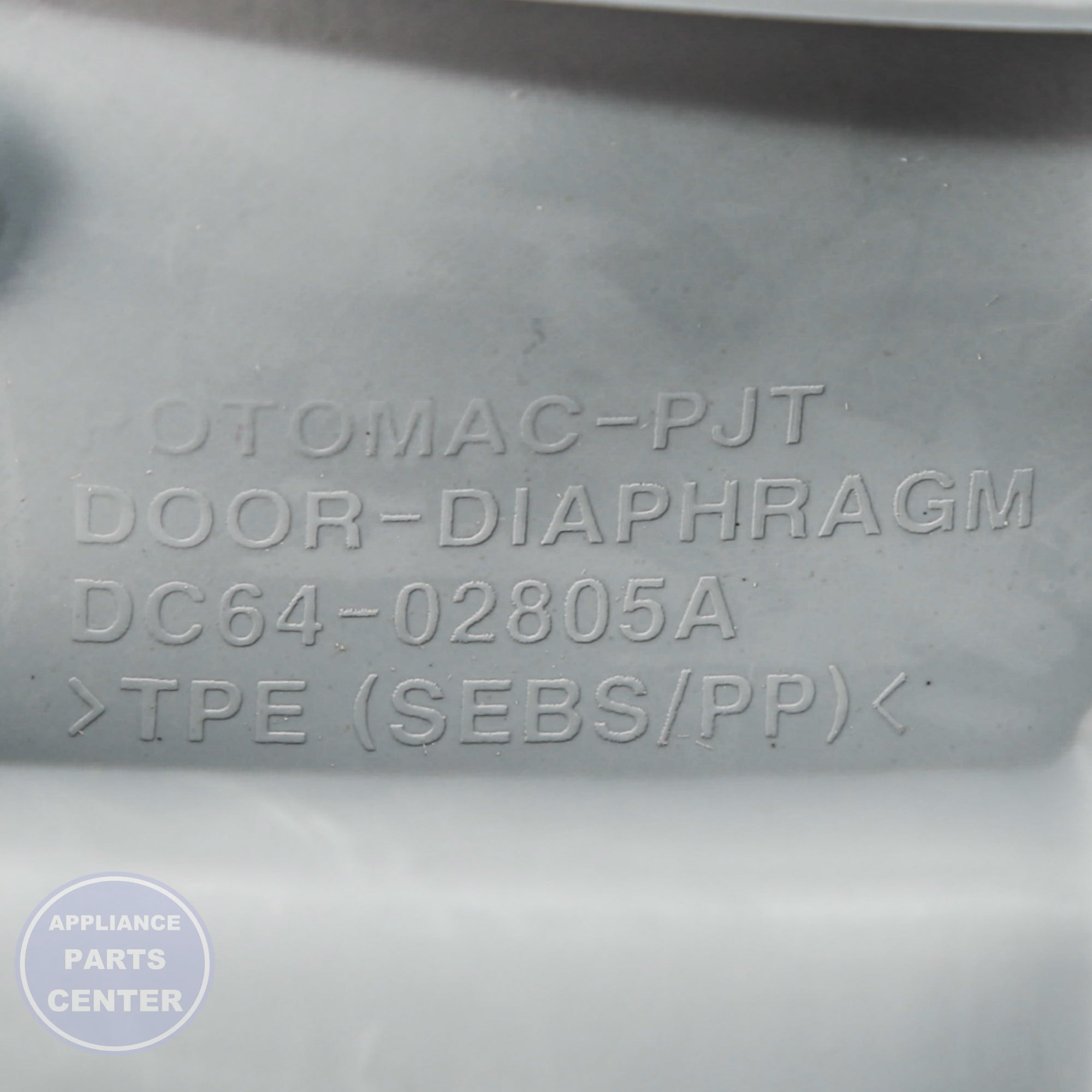 SAM ASSY DIAPHRAGM DC97-17041B - Installation in WF393BTPAWR/A1 showing mounting points
