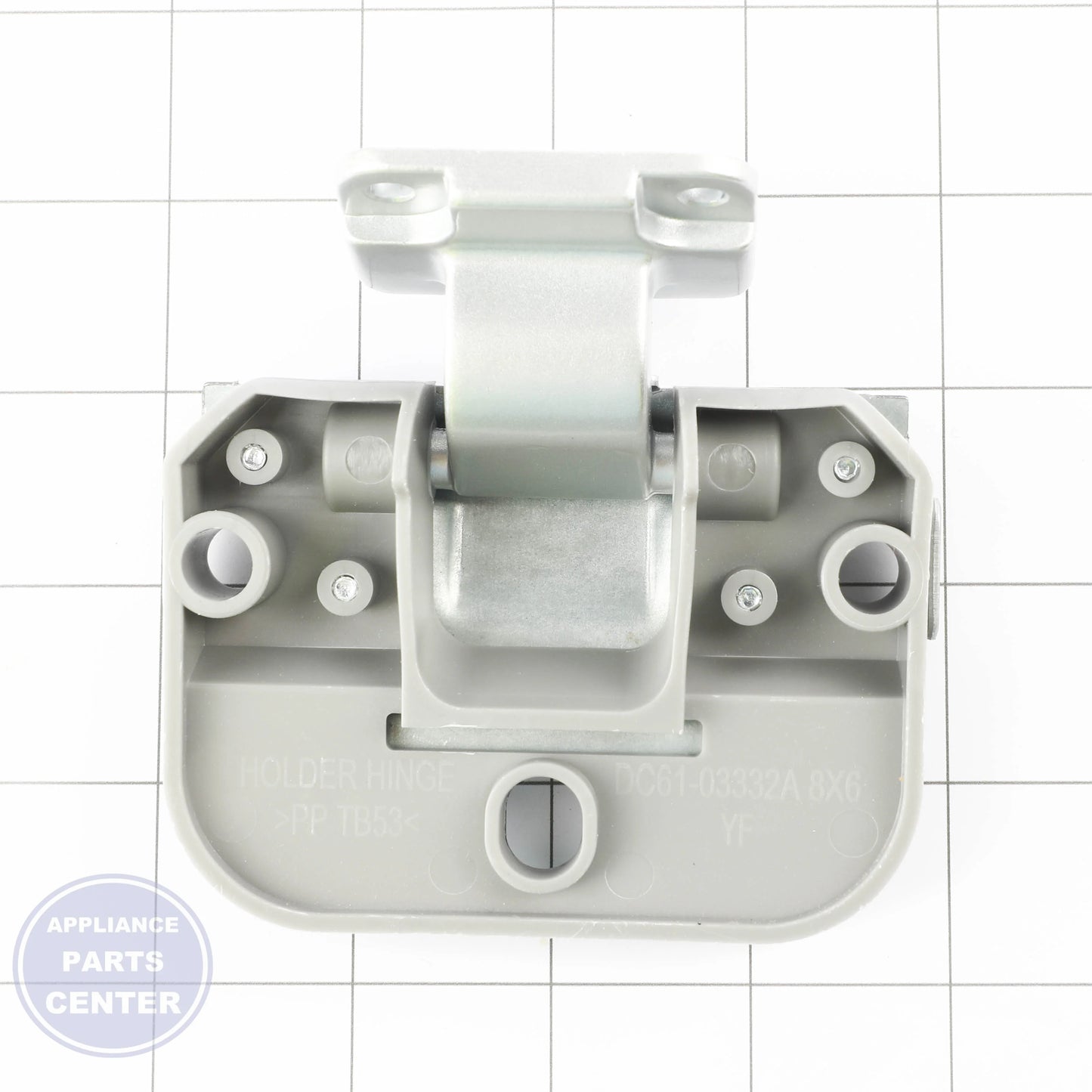 ASSY HINGE DOOR(L);F900A,DV50F9 - Side view with precise measurements
