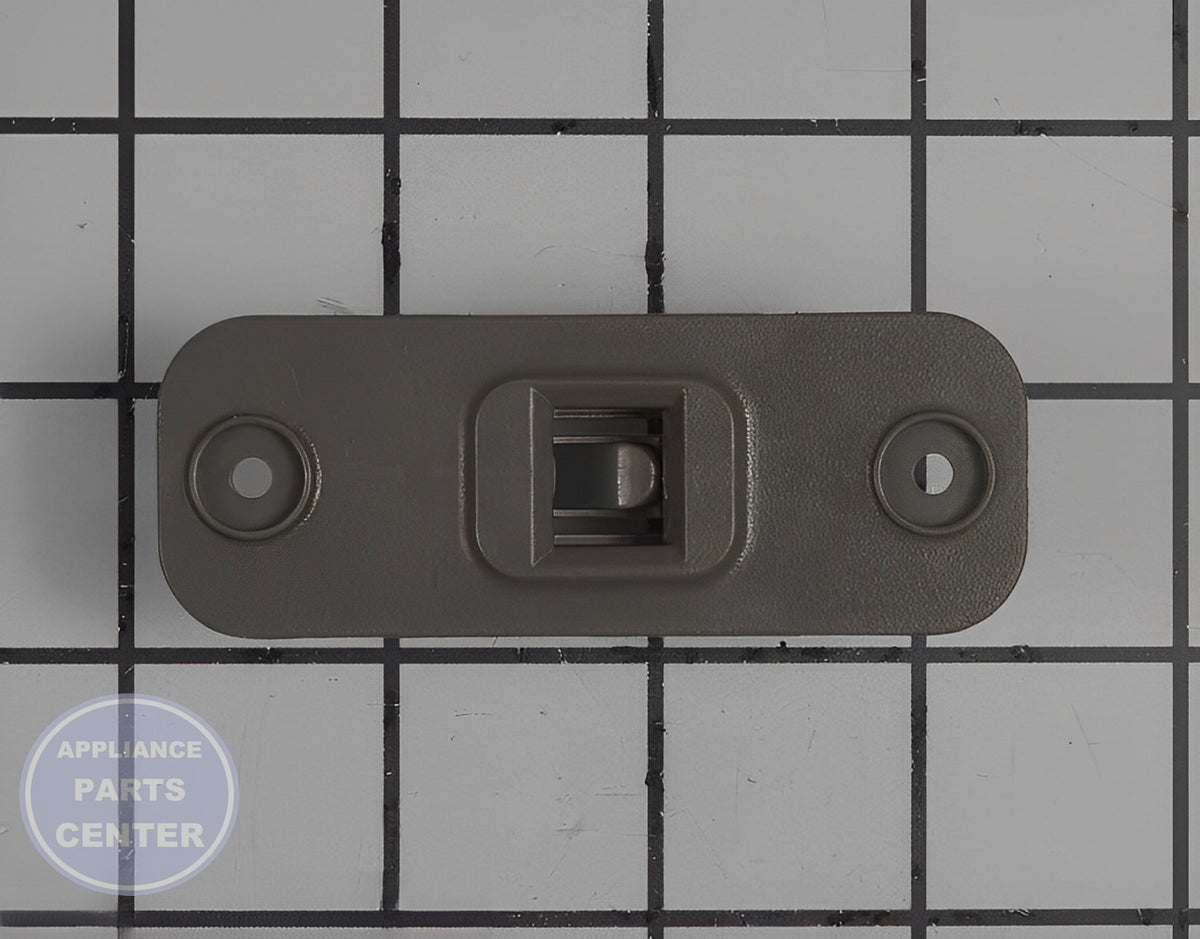 Samsung Door Catch DC97-17991A - Main view showing sturdy latch for Samsung Dryers