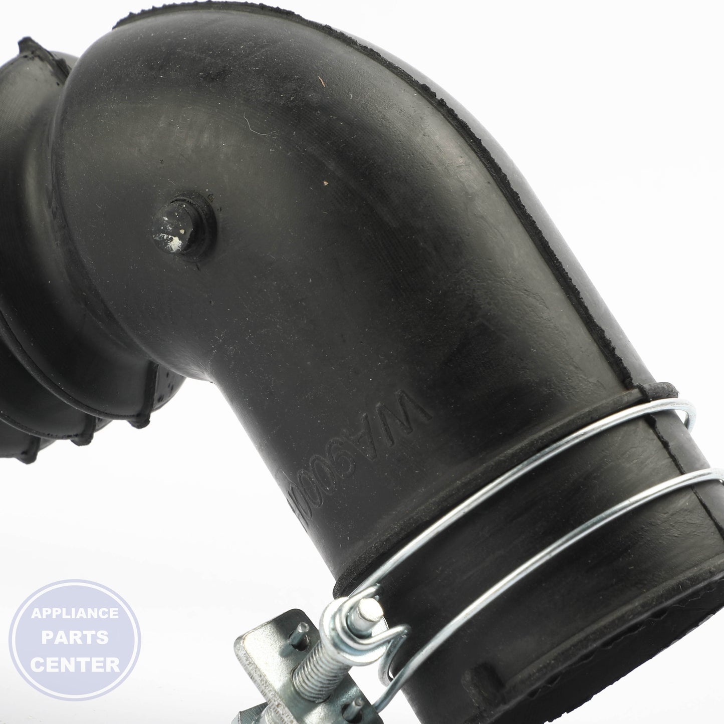 SAM ASSY HOSE DRAIN(I);WA9000HA DC97-18051A - Installation in [specific model] showing easy mounting points