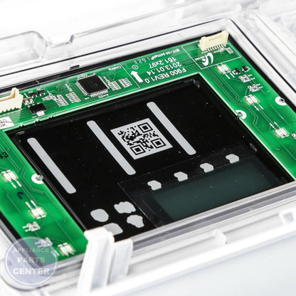 Samsung ASSY S.PANEL CONTROL;DV42H5000EW,ENG DC97-18106D - Installation in DV42H5000EW model showing mounting points