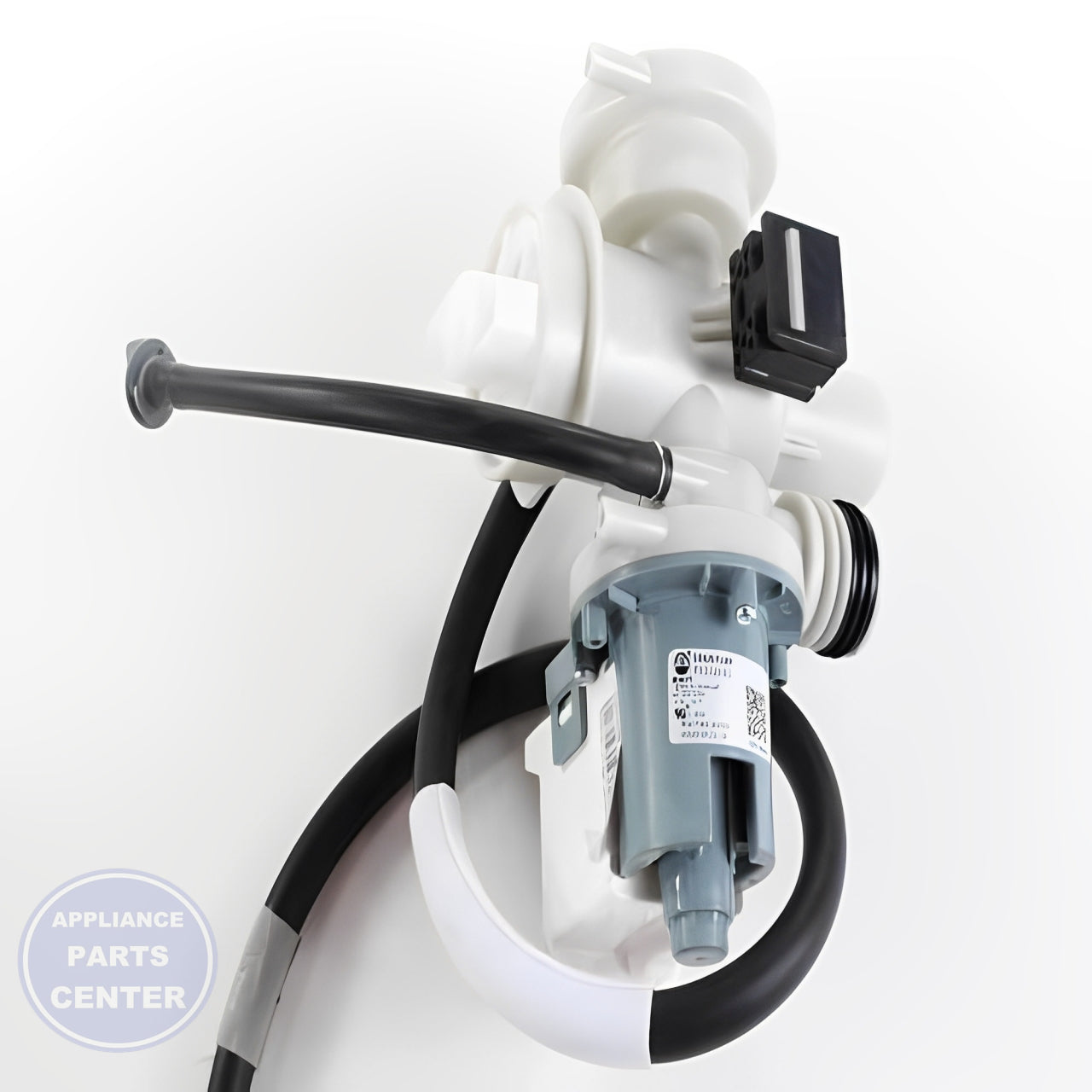 SAMSUNG WASHER DRAIN PUMP ASSEMBLY DC97-18150F - Main view showing efficient water drainage for SAMSUNG models