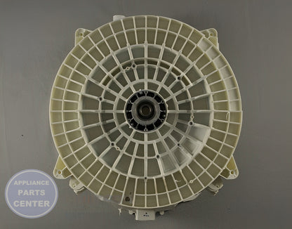 ASSY S.TUB BACK;WF9100HA DC97-18247A - Side view with precise measurements