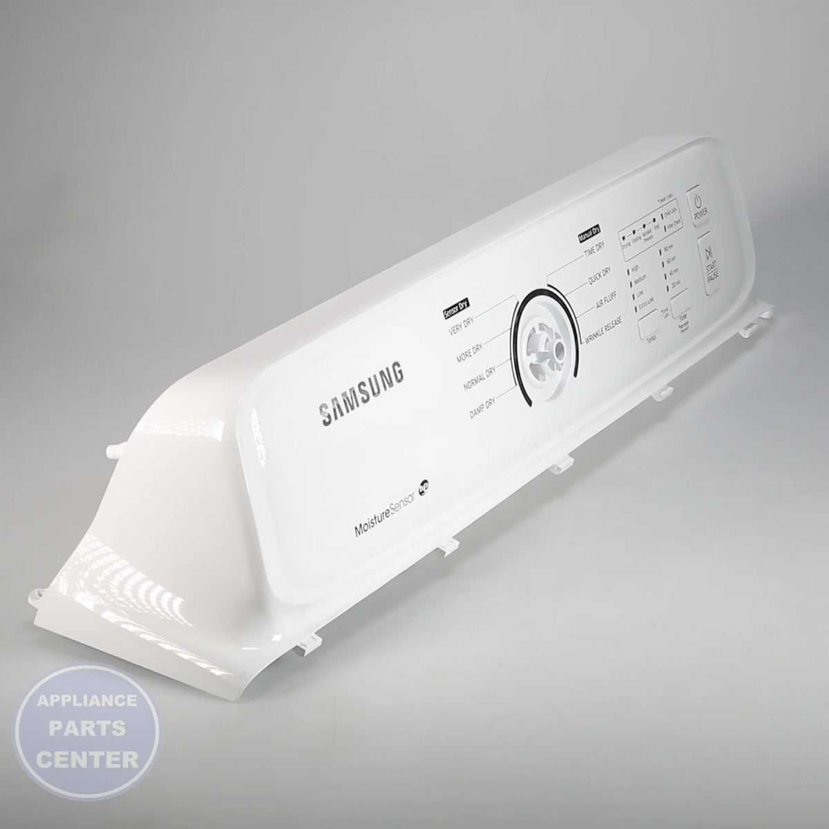 Samsung ASSY S.PANEL CONTROL;DV40J3000EW/A2 DC97-18718A - Main view showing sleek design for Samsung DV40J3000EW/A2