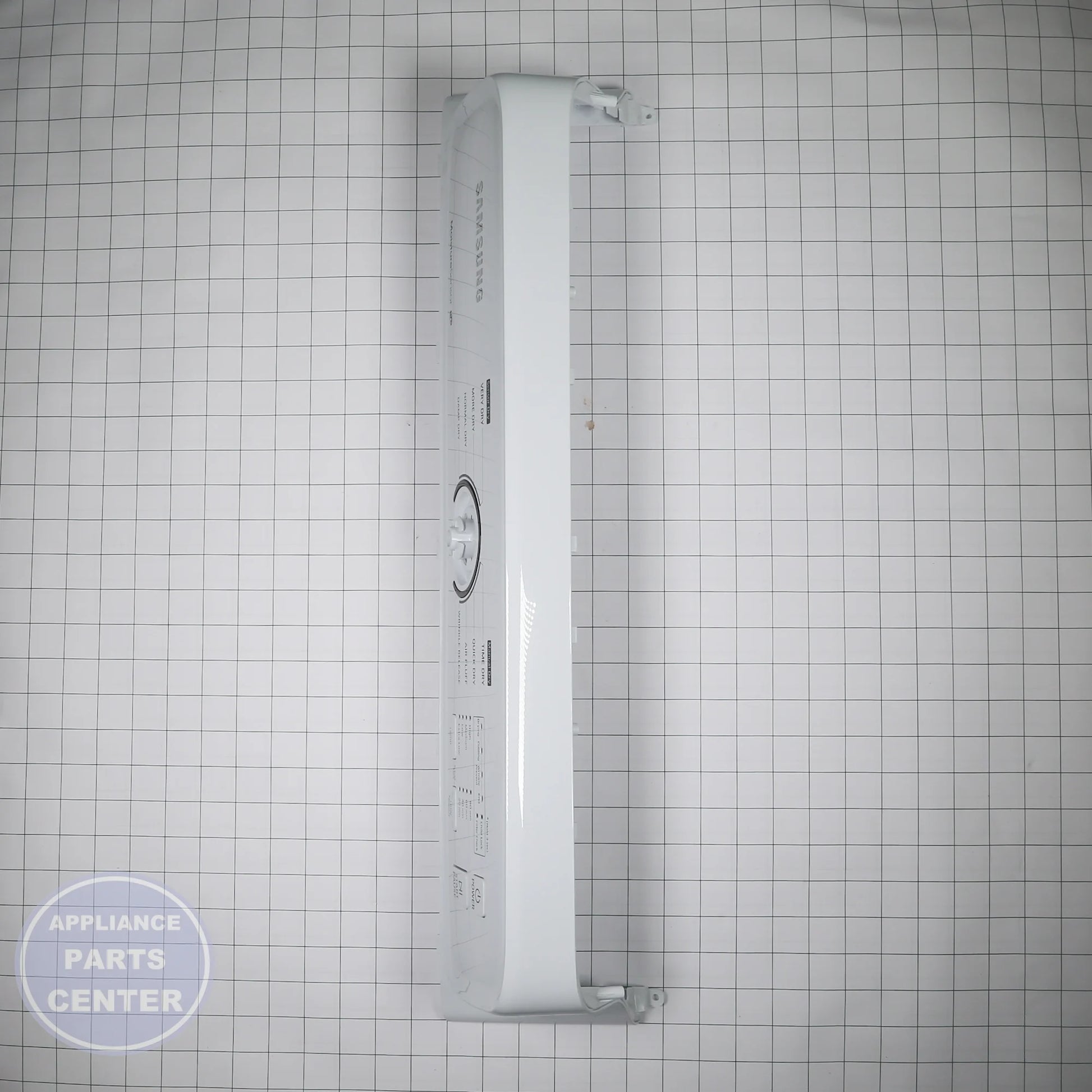 Samsung ASSY S.PANEL CONTROL;DV40J3000EW/A2 DC97-18718A - Installation in DV40J3000EW/A2 showing mounting points