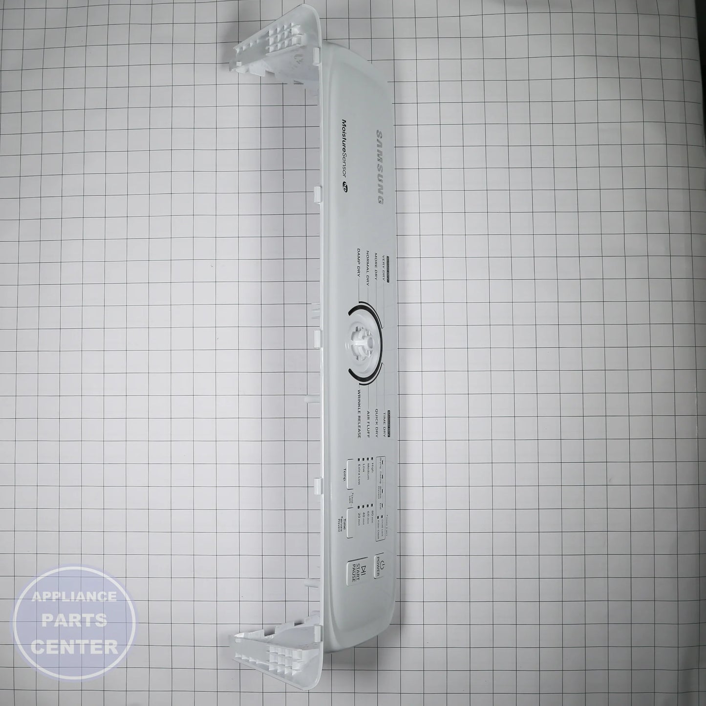 Samsung ASSY S.PANEL CONTROL;DV40J3000EW/A2 DC97-18718A - Installation in DV40J3000EW/A2 showing mounting points