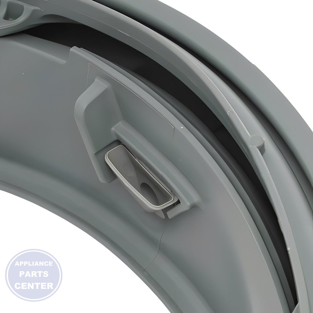 SAMSUNG WASHER DIAPHRAGM ASSEMBLY DC97-19755F - Side view with precise measurements