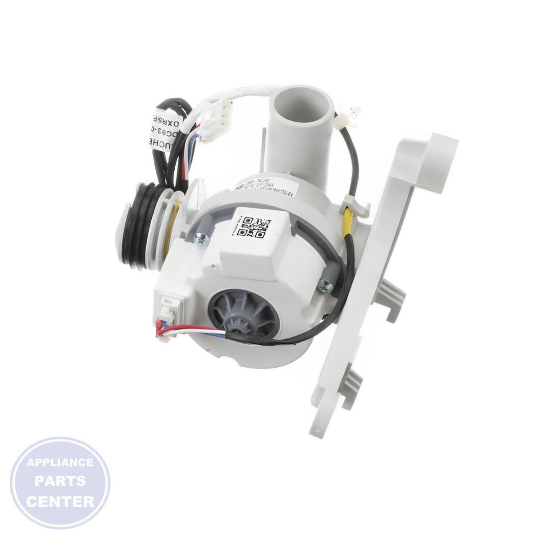 SAMSUNG WASHER DRAIN PUMP ASSEMBLY DC97-22840A - Main view showing efficient water drainage for SAMSUNG models