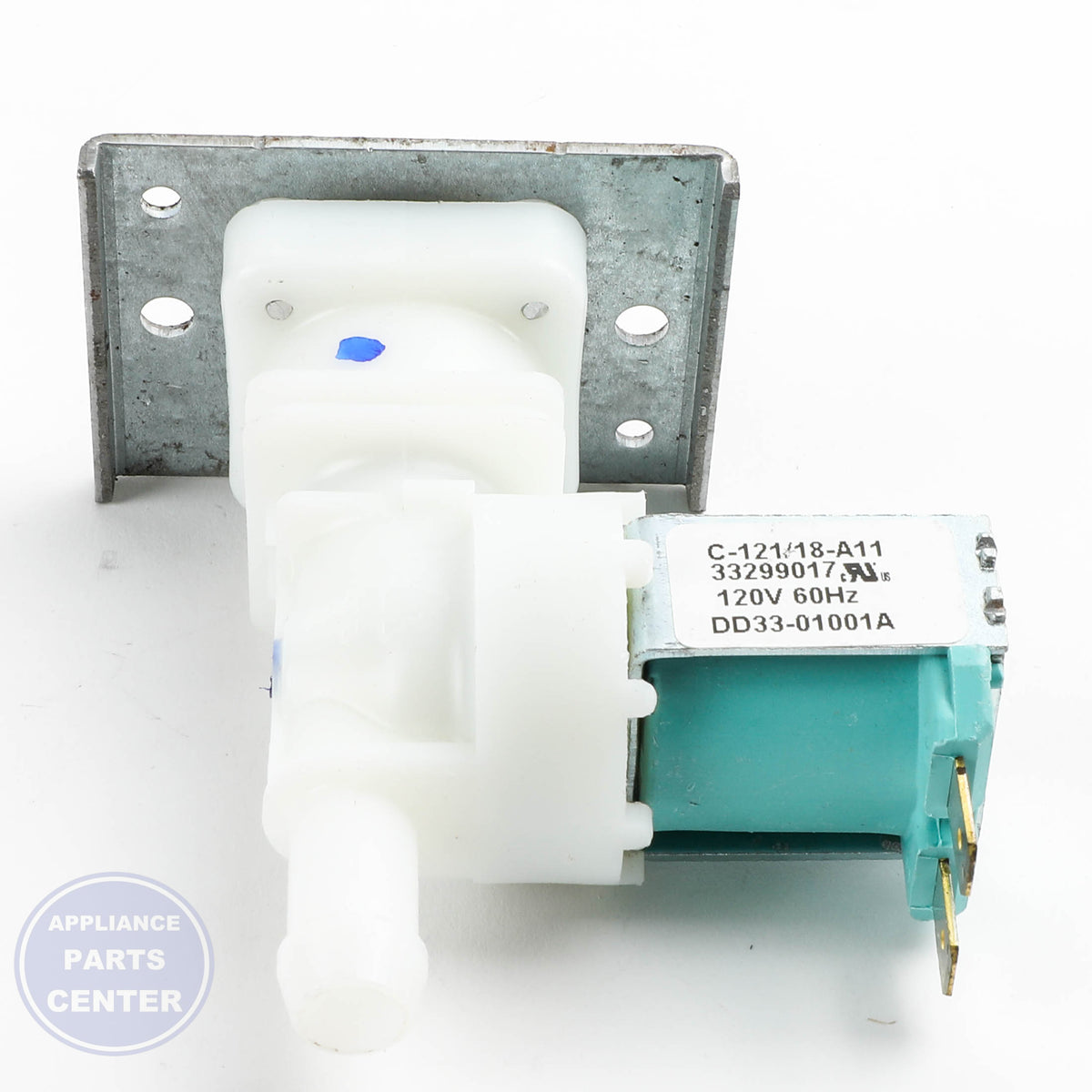SAM VALVE WATER;AC110-127V,A-1,MM,#250,4.7L/ DD33-01001A - Installation in SAM model showing key mounting points