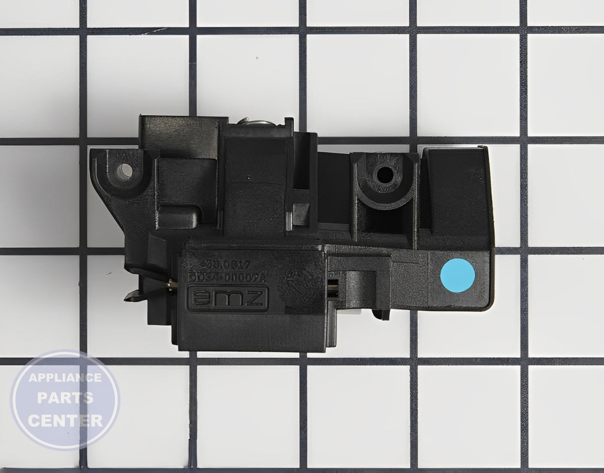 SAMSUNG DISHWASHER DOOR SWITCH ASSEMBLY DD34-00007A - Main view showing the switch mechanism for specific models