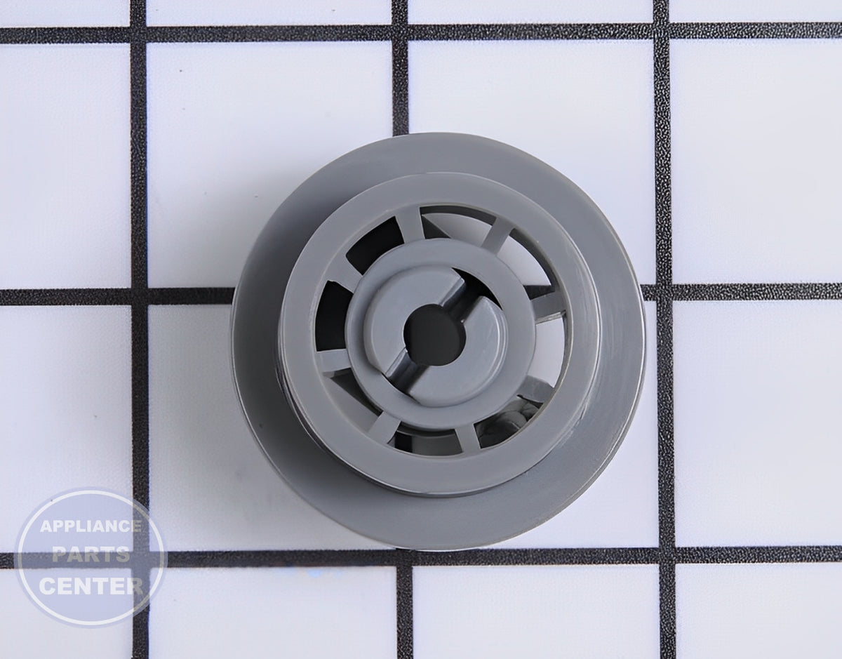 SAMSUNG DISHWASHER BASKET RACK ROLLER ASSEMBLY DD66-00023A - Main view showing durable construction for specific models