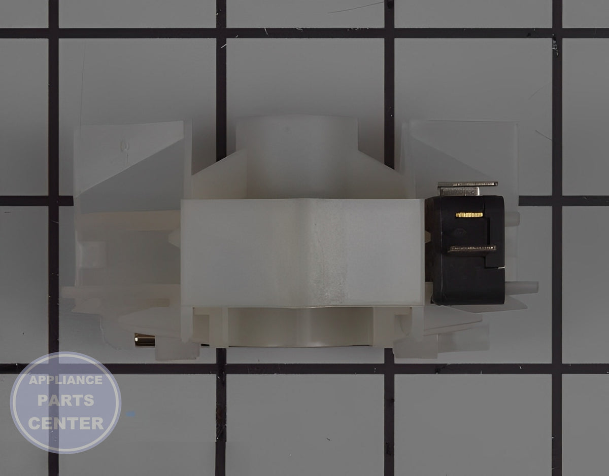 Dishwasher Door Switch Assembly DD81-02132A - Side view with precise measurements for perfect fit
