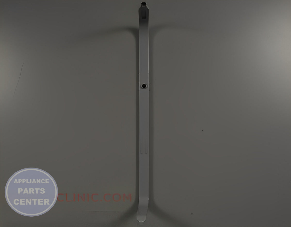 Samsung Dishwasher Water Supply Feed Tube Duct Assembly DD82-01100A - Side view with precise measurements for a perfect fit