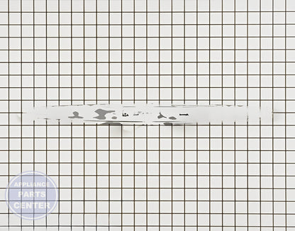 Lower Wash Arm DD82-01120A - Side view with precise measurements for Samsung dishwashers