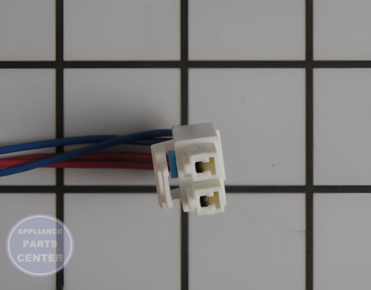 SAMSUNG DISHWASHER MOISTURE LEAK DETECTOR SENSOR ASSEMBLY DD94-01062A - Detailed view of sensor & thermistor details