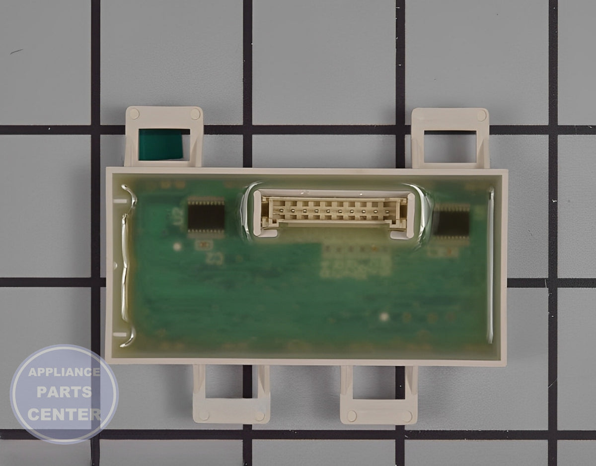 SAMSUNG OVEN LED DISPLAY DE07-00129A - Detailed view of circuit board & timer