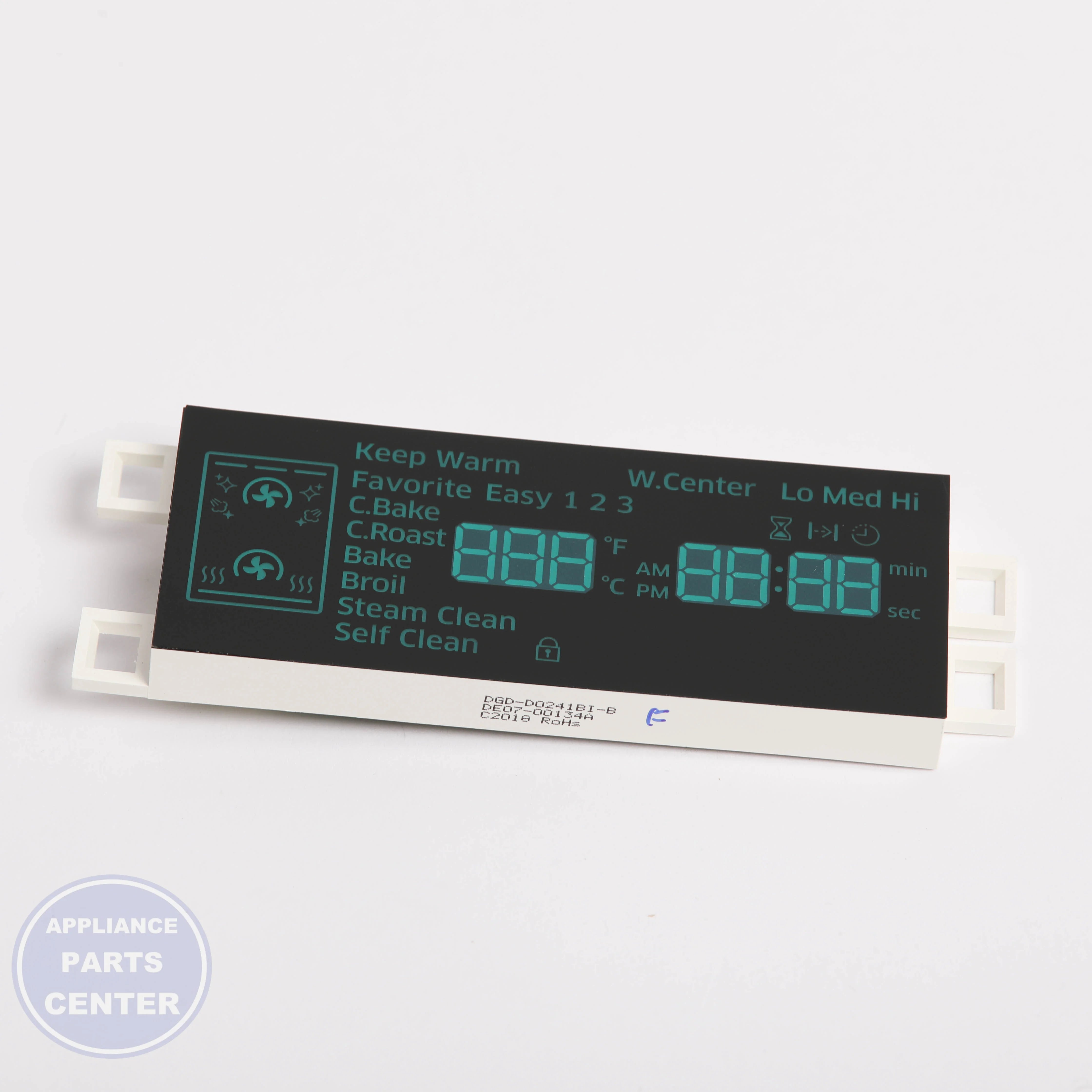 SAM LED DISPLAY DE07-00134A - Detailed view of circuit board & timer