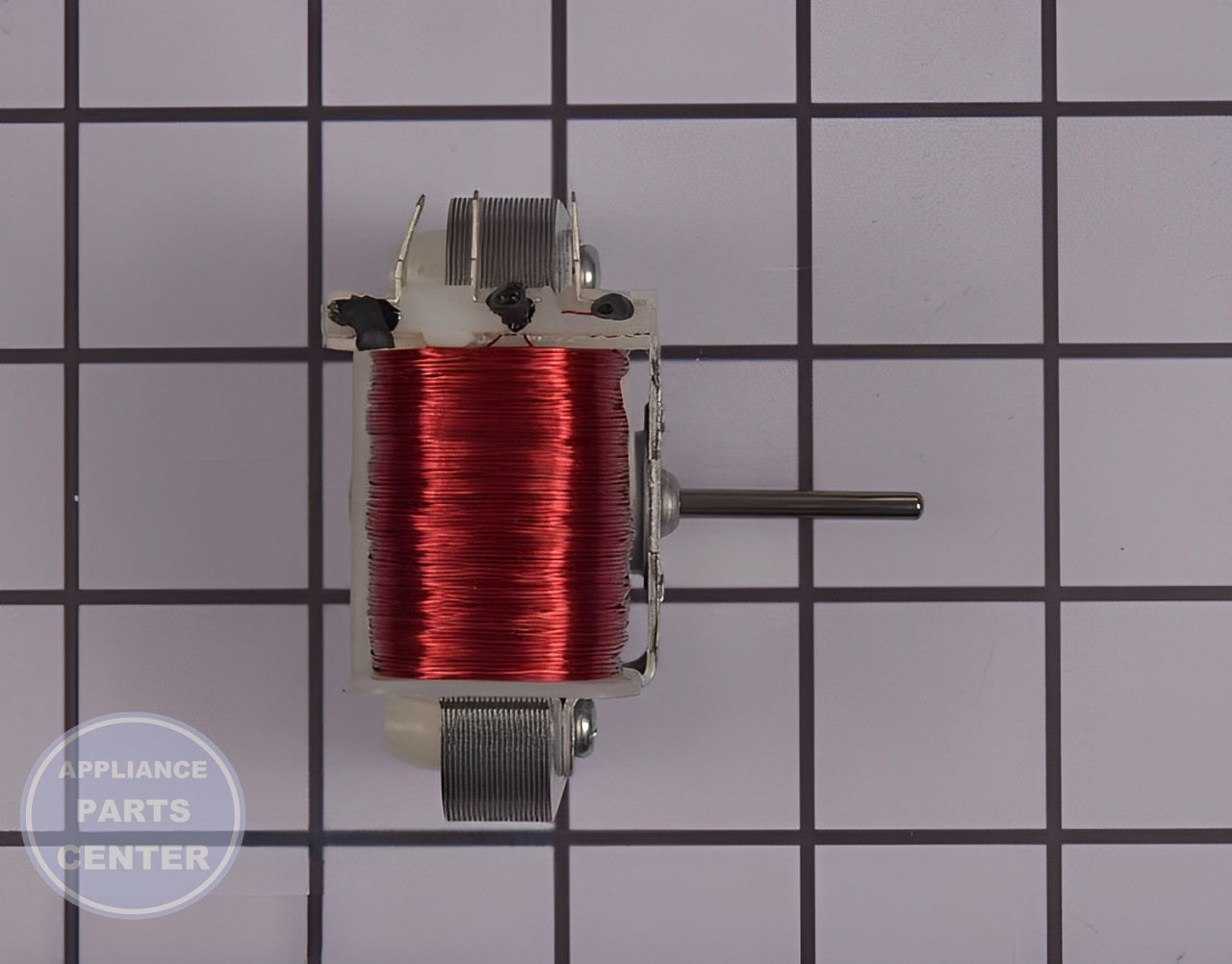 Fan Motor DE31-00046B - Side view with 20 lbs capacity and precise measurements