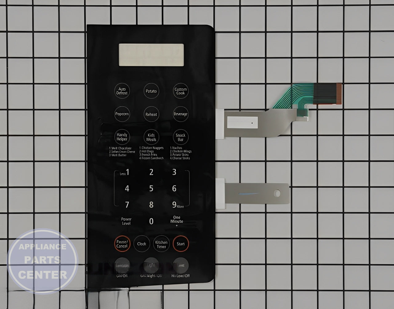 Samsung Touchpad DE34-00304K - Main view showing precise touch sensitivity for Samsung microwaves
