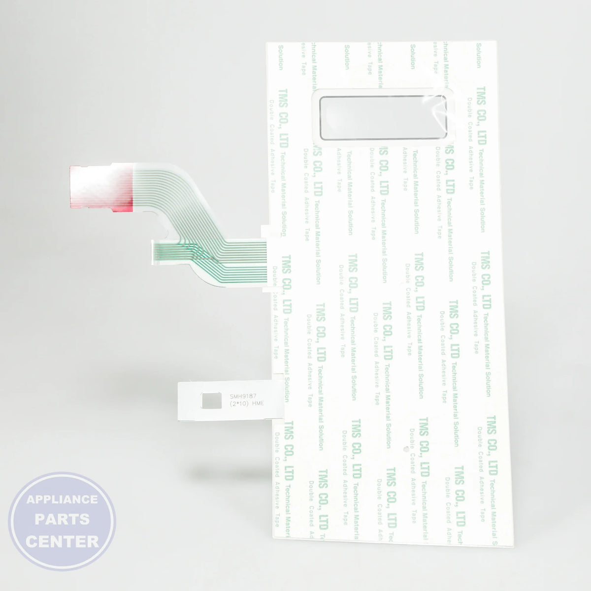 Samsung SWITCH MEMBRANE DE34-00330D - Installation in SMH9187W/XAA showing mounting points