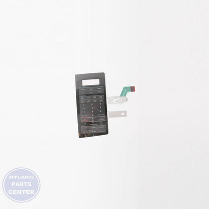 SWITCH MEMBRANE DE34-00389E - Side view with precise specifications