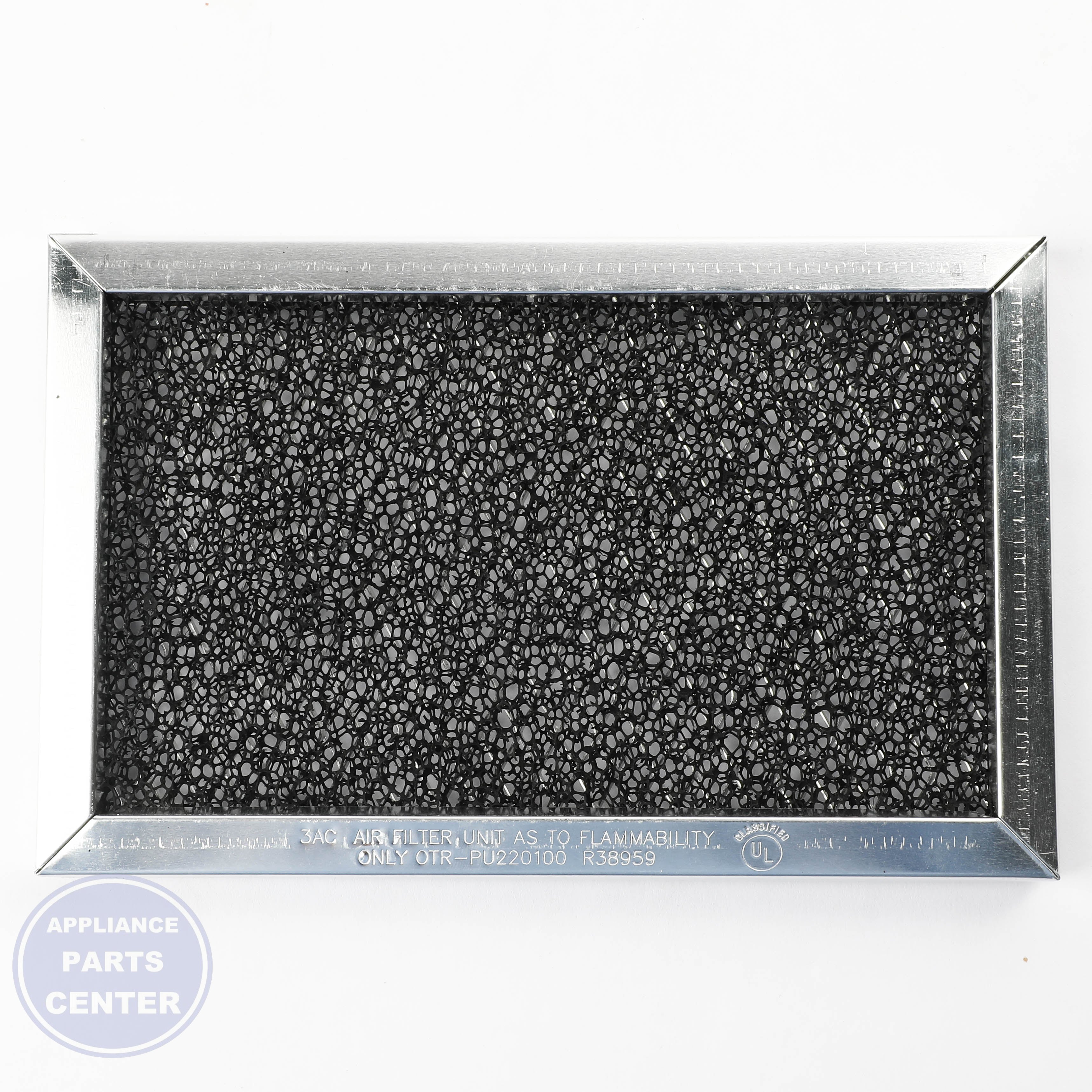 SAM FILTER CHARCOAL;MD3,ACTIVATED CARBON,T9, - Installation in specific model showing mounting points
