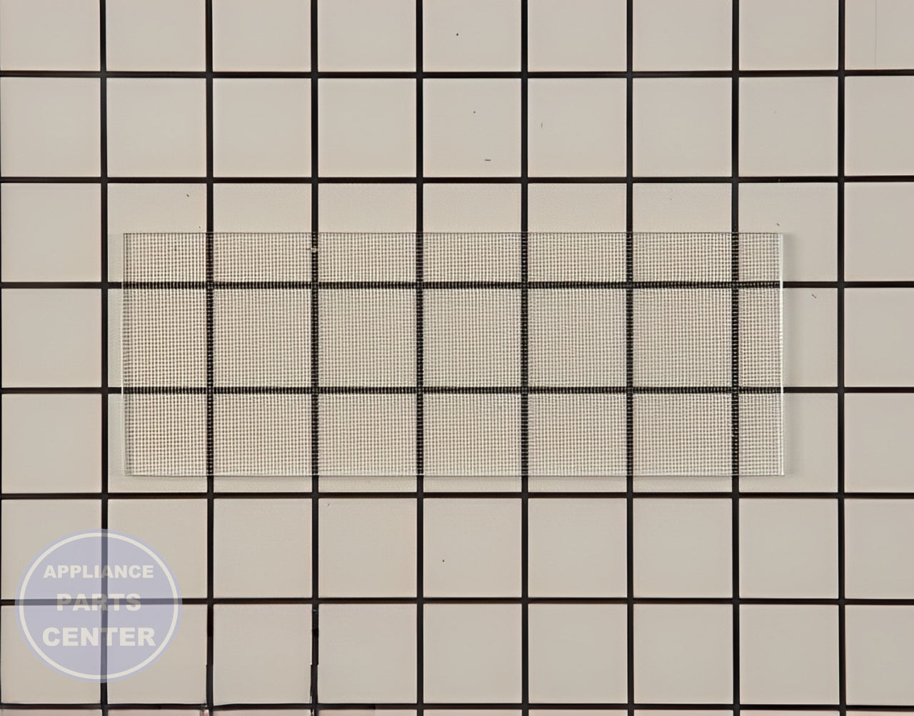 SAMSUNG MICROWAVE OVEN COOKTOP LIGHT BULB GLASS COVER - Main view showing sleek design for SMG models