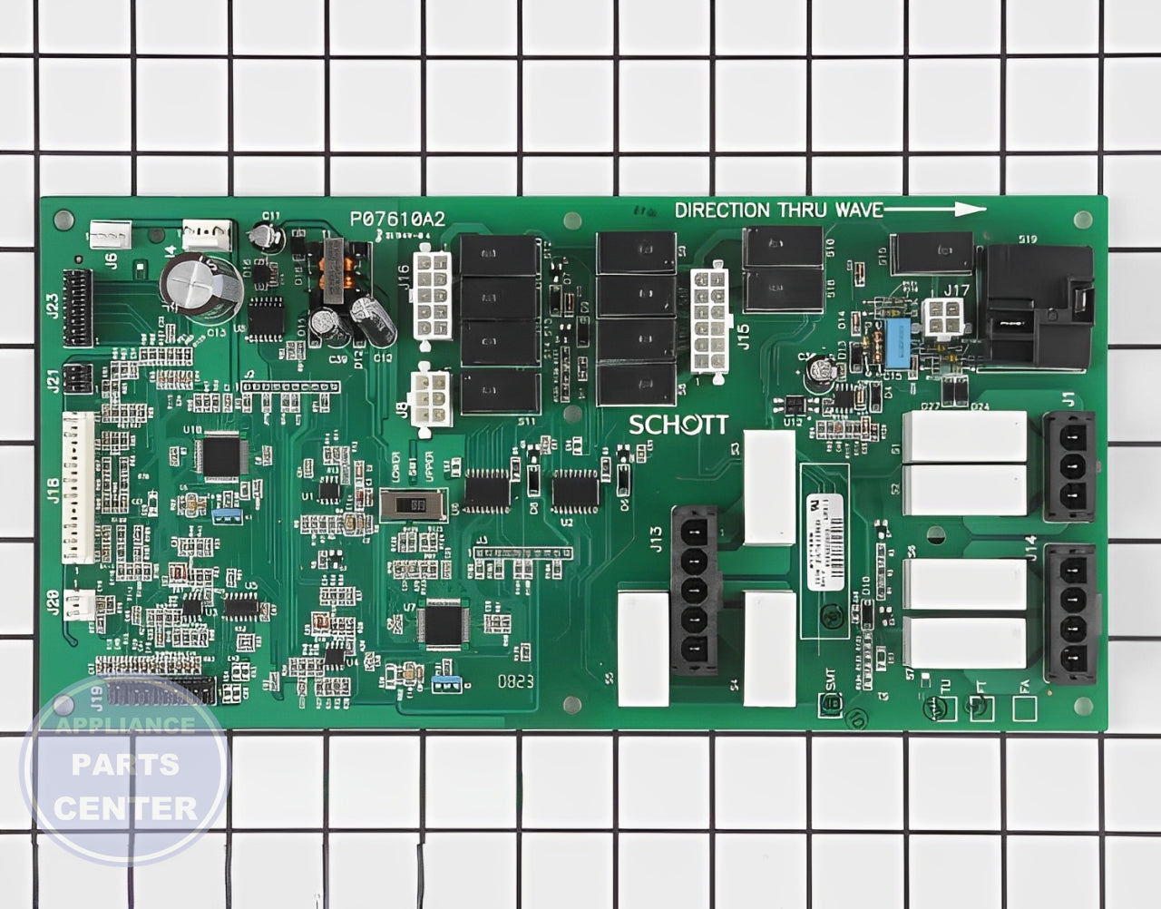 Toro Wheel Horse Relay Board DE81-09742A - Main view showing precise timing for Toro & Wheel Horse models