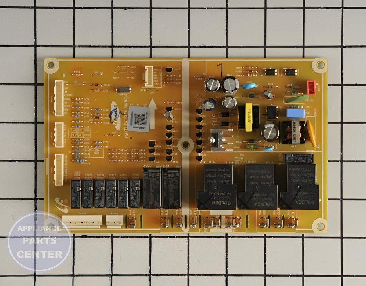 SAMSUNG RANGE OVEN PCB CONTROL BOARD ASSEMBLY DE92-02439L - Main view showing circuit board for SMG Range/Stove/Oven