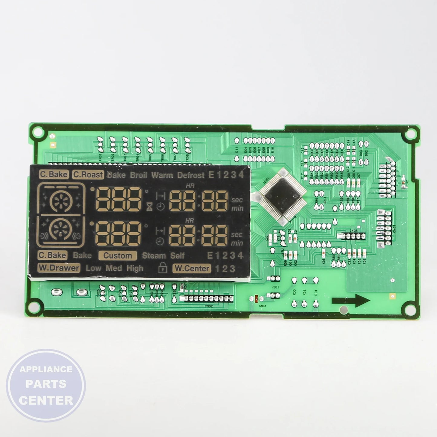 SAM ASSY PCB SUB DE92-02440D - Installation in SAM model showing key mounting points
