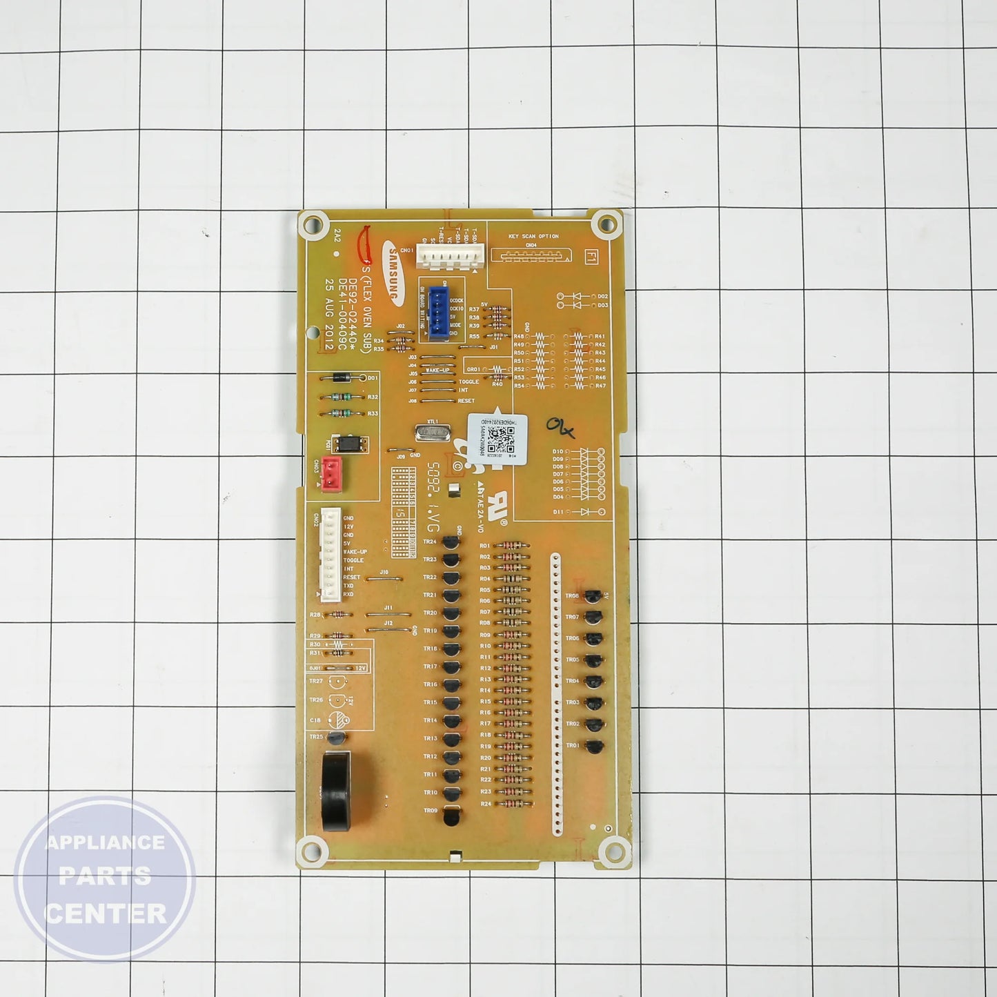 SAM ASSY PCB SUB DE92-02440D - Installation in SAM model showing key mounting points