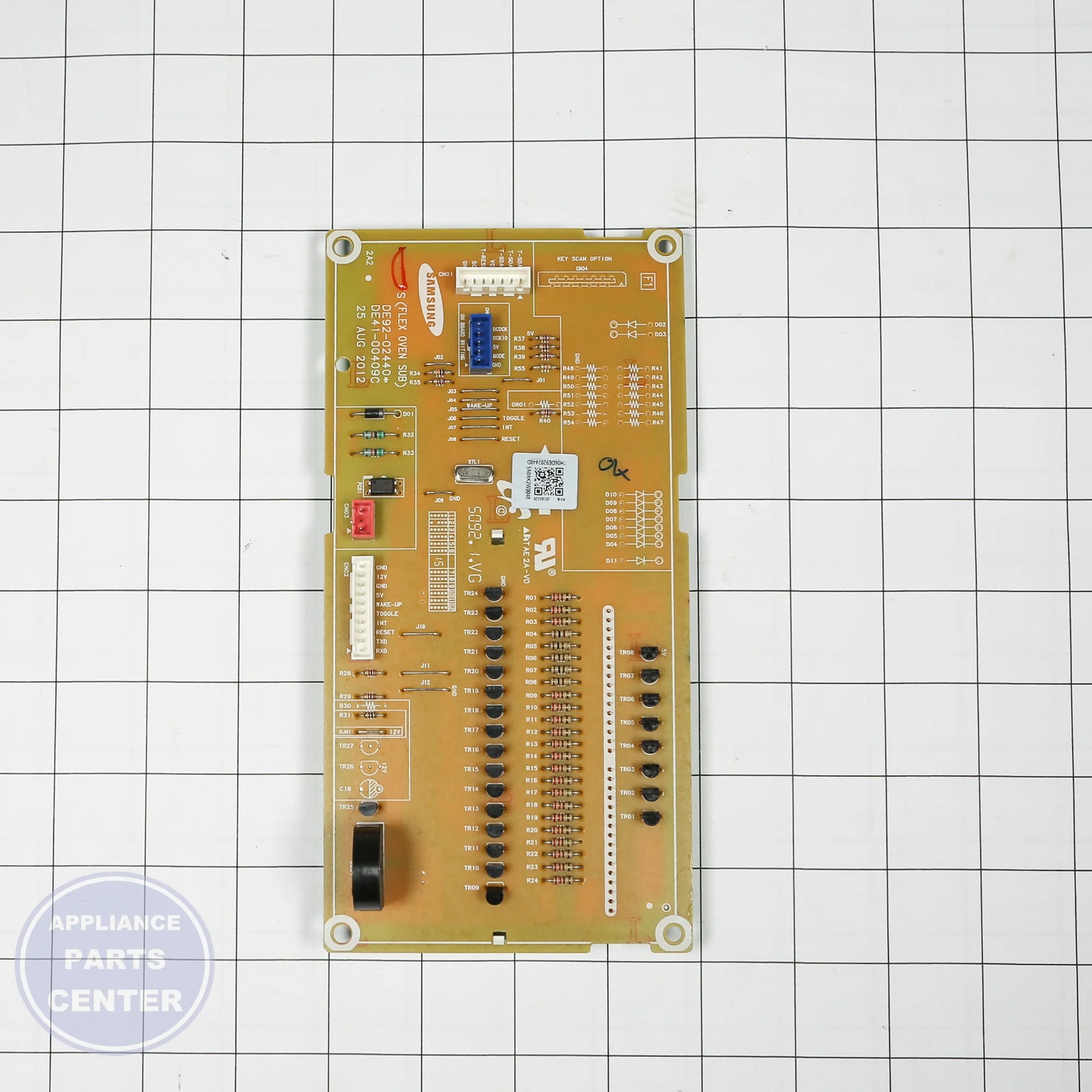 SAM ASSY PCB SUB DE92-02440D - Installation in SAM model showing key mounting points