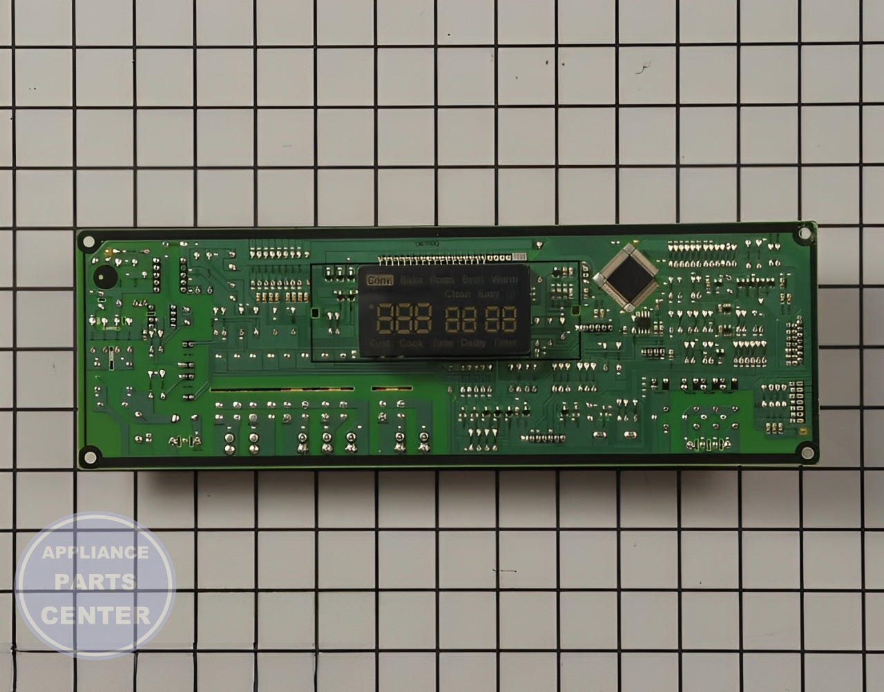 Control Board DE92-02588D - Detailed view of Circuit Board & Timer specifications